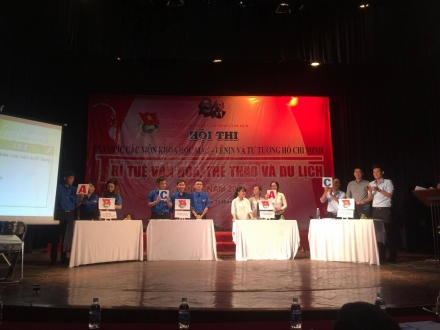 Chi đoàn thanh niên Trung tâm tham dự hội thi “Olympic các môn khoa học Mác – Lênin, tư tưởng Hồ Chí Minh”