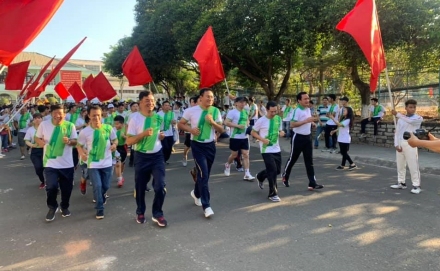 Ngày chạy Olympic vì sức khỏe toàn dân năm 2019.
