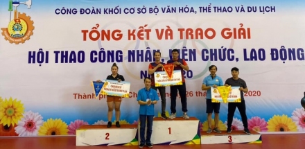 Hội thao công nhân viên chức, lao động chào mừng Đại hội đảng các cấp nhiệm kỳ 2020 – 2025.