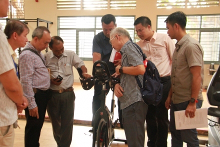 Trung tâm làm việc với Trường Đại học Bách Khoa TP. Hồ Chí Minh và bệnh viện Quân y 175