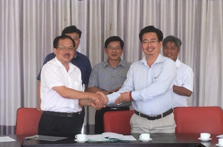 Lễ ký kết quy chế phối hợp quản lý, bảo vệ, sử dụng bãi biển tại khu phố 5 thuộc phường Phú Hài, TP. Phan Thiết.