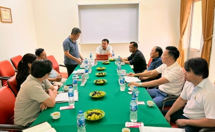 Tổng cục trưởng Đặng Hà Việt đến thăm và làm việc với Trung tâm Huấn luyện  Thể thao quốc gia Thành phố Hồ Chí Minh, cơ sở 2 Mũi Né.